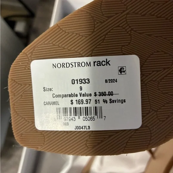 Veronica Beard Brown Suede Wedge Sandals - Picture 4 of 4